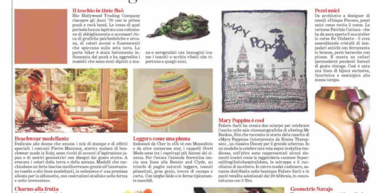 La stampa moda accessori Grevi