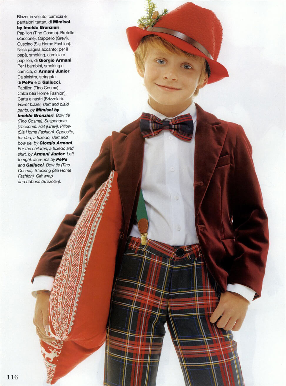 Vogue Bambini novembre 2013 cappello Grevi