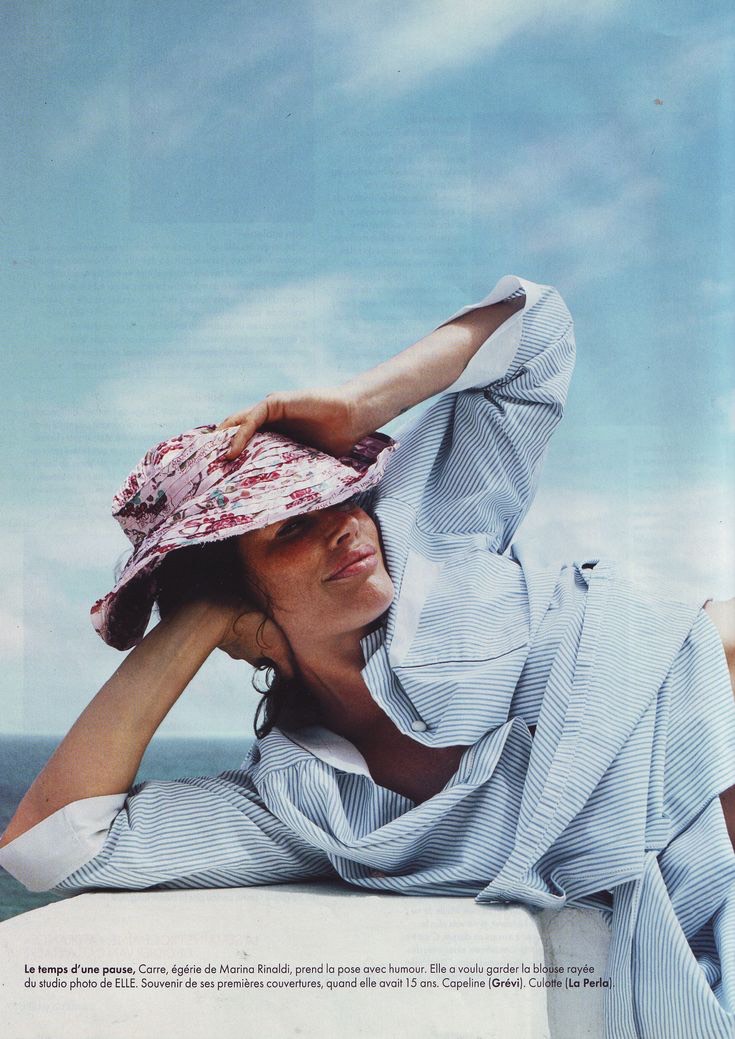 Elle France 2004 Grevi Summer Hat